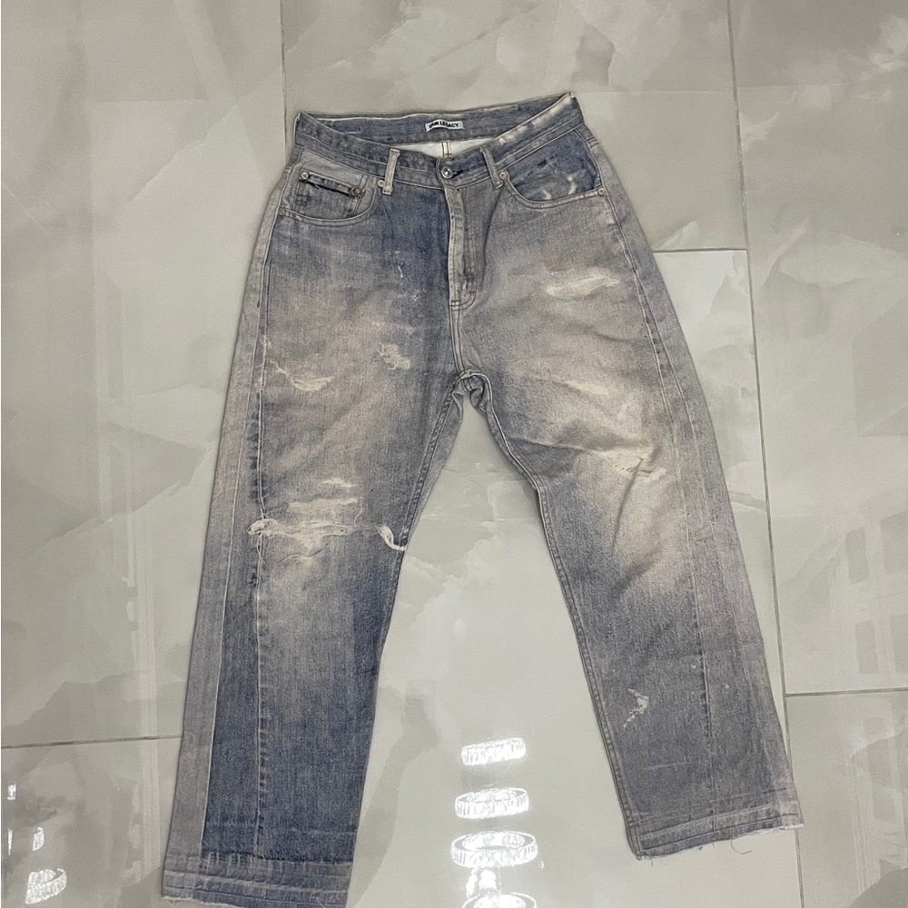 Our Legacy Third Cut Digital Print Denim Jeans